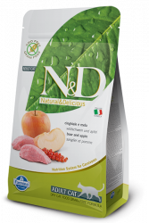 Farmina N&D cat GF adult boar & apple 5 kg